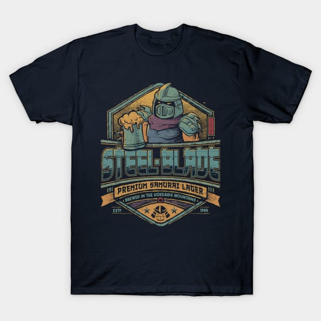 Steel Blade Lager T-Shirt by teesgeex